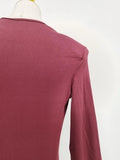 Folds Temperament Style T Shirt for Women Swing Neck Long Sleeve Tunic Slimming Fashion Autumn Tees Female Clothing