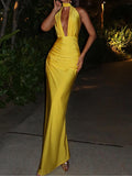 Sexy Backless Black Summer Dress Women Elegant Cocktail Evening Long Party Dresses Woman Maxi Night Club Birthday Dress Vestidos