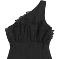 One Shoulder Romper Woman Jumpsuit Party Club High Waist One Piece Birthday Outfit Mono De Mujer Elegante Birthday Overalls
