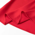 Solid Slimming Spliced Folds Dresses for Women V Neck Sleeveless High Waist Minimlist Suspender Dress Female