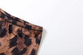 Hipster Leopard Print 2-Piece Set Women o-Neck Crop Top+Leggings Matching Sexy Stretch Skinny Street Clubwear Outfits