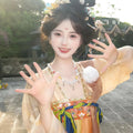 Olive Girl Hanfu Dress 2026 S-L XS-3XL Plus Size Hanfu Chinese Dress Traditional Chinese Clothing Chinese Heritage Fashion Women