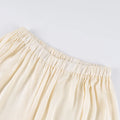 Fashion Ruched Long Trousers Women's Elastic Waist Elegance Solid Leisure Trousers 2025 Autumn Commuting Clothing Female