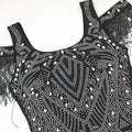 Sexy Great Gatsby Dress for Women Fringe Short Dress Birthday Night Female Clothing Sparkly Rhinestone Wedding Guest Dress