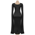 iDress Real Photo Fairytale Square Collar Celebrity Rhinestones Saudi Arabian Bespoke Occasion Dresses Long Sleeve Party Dresses