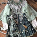 Olive Girl Green Embroidered Ma Mian Skirt for Ren Faire 2026 Fairycore Photoshoot Everyday Wear XS-XL XS-3XL Plus Size Hand Embroidered Dramatic Silhouette Romantic Cottagecore Editorial Not Costume Chinese Heritage Fashion Women