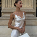 White Lace Hollow Out Halter Long Dress Women Sexy Sleeveless Off Shoulder Slim Maxi Dresses 2026 Lady Holiday Beach Vestidos