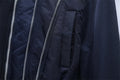 New Women's Zipper Stitching Bomber Jacket Clip Cotton Jacket Stitching Women's Top