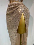 Shinning Beading Sequins Women Sexy Strapless Bodycon Two Pieces Set Celebrate Nightclub Party Luxury Birthday Stage Outfit