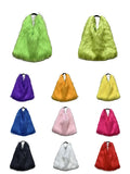 00s Cool Y2k Street Girls Hot Fluffy Furry Shoulder Bag Women Luxury Brand Fashion Faux Fur Hobos Big Tote Bag Harajuku Handbags