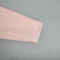 Pink Short Fur Jacket Coat For Women Autumn Winter Casual Stand Collar Pocket Loose Fashion Long Sleeve Jacket Top Female