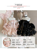 Olivegirl Summer Autumn Rose Lolita Sweet Girl Dress Cosplay Gothic Y2K Women Outfits High Waist JSK Princess Banquet Costumes