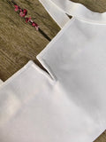 Sexy White Bandage Crop Top 2023 For Summer Women Lovely Girl Tight Mini Vest  XL Camis Top Bodycon Knitted Quality Tank