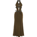 Elegant Backless Dress Women Y2K Patchwork Sparkle Bandage Irregular Sleeveless Sexy Beach Vacation Hottie Vestidos