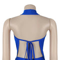 Sexy Deep V-neck Halter Backless Bodysuit Women Party Nightclub Dancing One Piece Romper Outfit Body Feminino