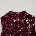 Sexy Sparkly Sequin Patchwork Bodycon Dresses for Woman Ruffle Tassel Dress Female Party Clubwear Long Birthday Outfits