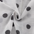 French Polka Dot Design Blouses for Women Stand Collar Long Sleeve Spliced Ruffled Vintage Shirt Female Autumn New