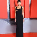 New In-Stock Halter, Backless, Tight Bandage, Long Dress, Available In Three Colors For Women's Dress And Evening Gown