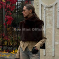 Fashion Faux Fur Sable Vest Crop Top Autumn Winter Turtleneck Eco Mink Fur Tank Tops Sleeveless Jacket Coat