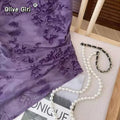 Olive Girl Purple Romantic Embroidered Top for Ren Faire 2026 Fairycore Photoshoot Everyday Wear S-XXL XS-3XL Plus Size Romantic Cottagecore Editorial Not Costume Embroidered Top Chinese Top Blouse Chinese Heritage Fashion Women
