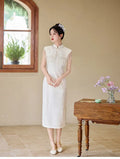 Lace Sleeveless Chinese Style Suzhou Long Cheongsam Improved Young Style 2026 New Female Qipao Dress