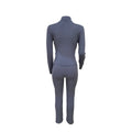 Fitness Women's Set Full Sleeve Jacket and Jogger Pants Suit  Autumn winter Active Two 2Piece Sets Outfits Tracksuit
