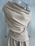 Collection Of Versatile Linen Midi Sets Square Neck Relaxed Fit Casual Day Wear Fashion Daily Linen Pants Women Summer 2026