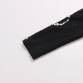 Elegant Slim Fit Long Sleeved Jumpsuit 2026 New Heavy Industry Bead Diamond High Waist Solid Color Long Jumpsuit