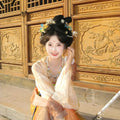Olive Girl Hanfu Dress 2026 S-L XS-3XL Plus Size Hanfu Chinese Dress Traditional Chinese Clothing Chinese Heritage Fashion Women