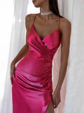 Sexy Black Backless Slip Summer Dress Women Wedding Guest Party Birthday Dress Woman Elegant Bridesmaid Evening Dresses Vestidos