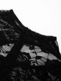 Hollow Romper Women Sexy Wild Cross Jacquard Lace Patchwork Full Sleeve Stretch Fashion Street Party Club Playsuits