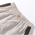 Color Block Zip Up Two Piece Set Women Long Sleeve Stand Collar Cropped Jacket High Waist Shorts 2026 Spring Summer Casual Suit