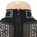 Women's 2 Piece Outfits Rhinestone Fringe Crop Cami Top and Bodycon Skirt Set Sexy Women's Nightclub Dress Party Dresses
