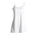 Customer Custom White Adjustable Strap Slip Night Dress