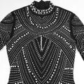 Sexy Sparkle Rhinestone Pearl Mini Dress Women Luxury Crystal Night Club Short Evening Party Vestidos Birthday Outfits