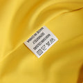 Fashion Yellow Pearl Bead Irregular Draped Dress Women Elegant Strapless High Waist Vestido Summer Lady Club Gowns