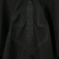 Solid Spliced Metal Zipper Jacket for Women Hooded Batwing Sleeve Patchwork Drawstring Hem Loose Sport Casual Jackets Female