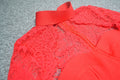 2026 Spring Autumn Women Bandage Dress Elegant White Sexy Long Sleeve Hollow Lace Bodycon Club Evening Party Vestidos