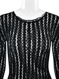 Wmstar Jumpsuit Women Wholesale Fashionable Seamless Striped Jacquard One-piece Long Sleeved One Piece Outfits Drip Shopping