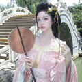 Olive Girl Yellow Hanfu Dress 2026 S-XL XS-3XL Plus Size Hanfu Chinese Dress Traditional Chinese Clothing Chinese Heritage Fashion Women