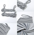 Bandage Ruched 2 Piece Set Women Square Collar Bra+Skinny Long Skirts 2025 Summer Vacation Beach Party Trend Suits