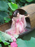 Olive Girl Hanfu Dress 2026 S-XL XS-3XL Plus Size Hanfu Chinese Dress Traditional Chinese Clothing Chinese Heritage Fashion Women