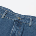 Fashion Women Jeans High Waist Heart Connectivity Contrast Color Hollow Out Straight Denim Pants 2024 New