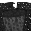Sexy Mesh Rhinestone Bodycon 2 Pieces Set for Woman Outfits Solid Round Neck Sleeveless Crop Top + Skirt Female Clubwear