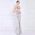 Women Spaghetti Strap Party Maxi Dress Sexy V Neck Evening Green Sequin Dress Elegant Long Prom Dress Vestido Longo