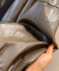 Original High-quality 2026 Women's Leather-effect Pilot High-neck Loose Jacket Coat Series