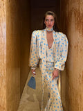 Polka Dot Polka Dot Skirt 2 Piece Set Women Elegant Scarf  Long Sleeve Shirts Suit 2026 Spring Lady Fashion Commute Outwear New
