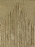 2026 Sexy Hollow Out Kintting Long Dress See Through Crochet Lace-up Bandage Fringed Tube Dress Women Beachwear Vestidos