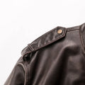 Original High-quality 2026 New Style Women's Leather-effect Blazer with A Stand-up Collar, for Ladies.