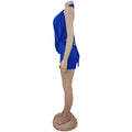 Sexy Deep V-neck Halter Backless Bodysuit Women Party Nightclub Dancing One Piece Romper Outfit Body Feminino